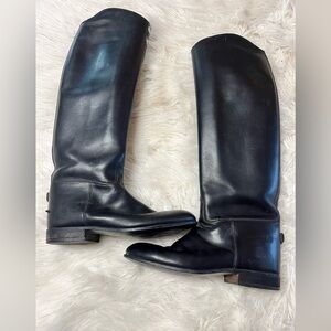 E Vogel Dressage Riding Boots Size 8 Vintage **read**